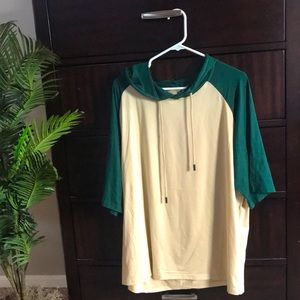 Men’s lightweight short sleeved hoodie